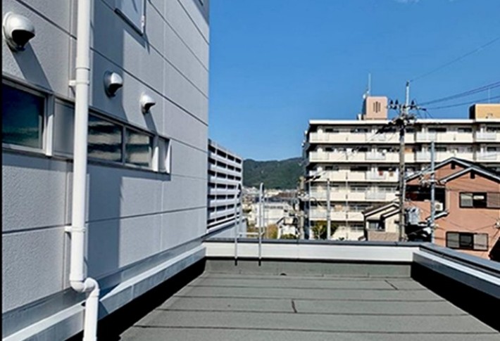 避難階段の設置