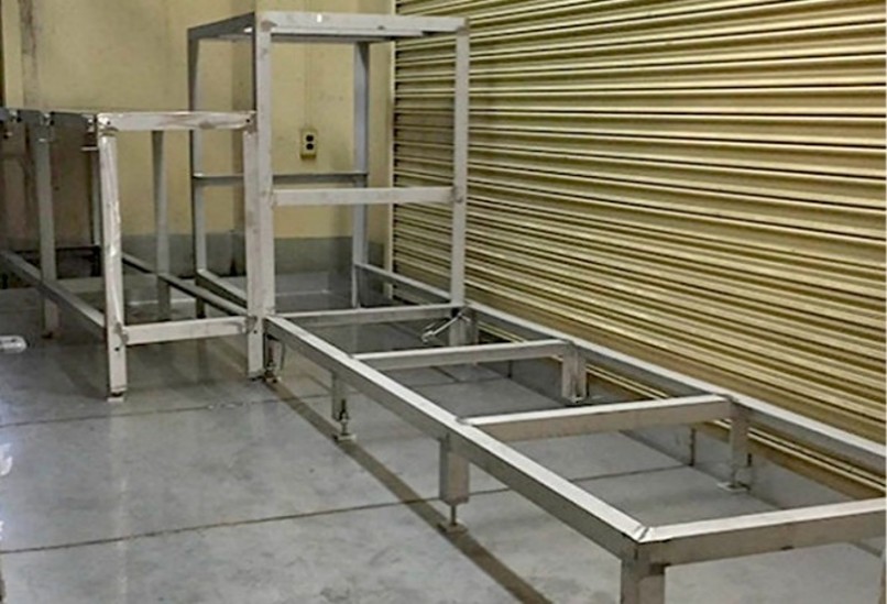 ステンレスタンク作業の効率改善